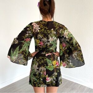 Isabel Marant Westin mini dress with kimono sleeves